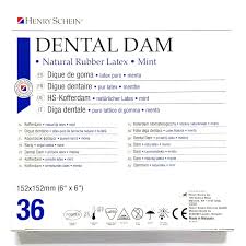 Henry Schein Rubber Dam 6X6 (36pcs)