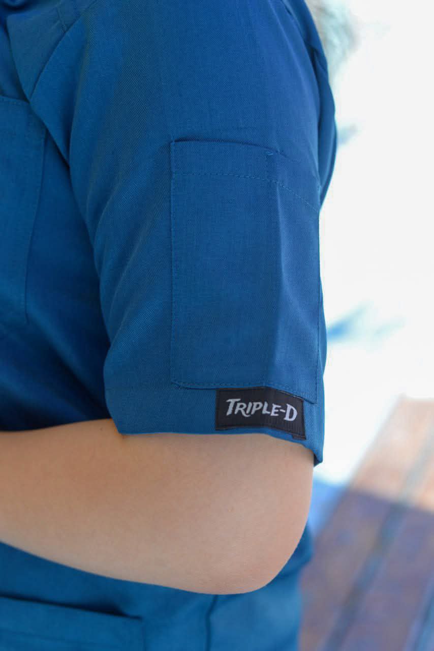 Medical Scrub 5 Pocket V-Neck Top