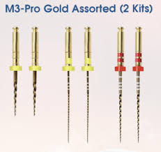 M3-Pro+ Gold Rotary Files 4% (6pcs)