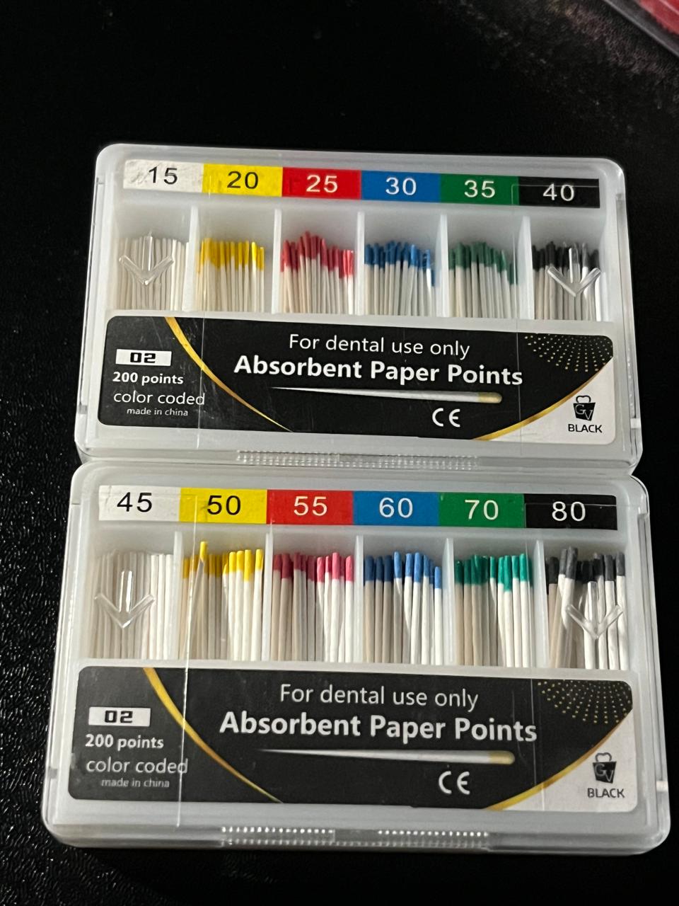 HTM Paper point  Taper 0.2