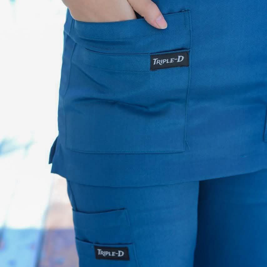 Medical Scrub 5 Pocket V-Neck Top